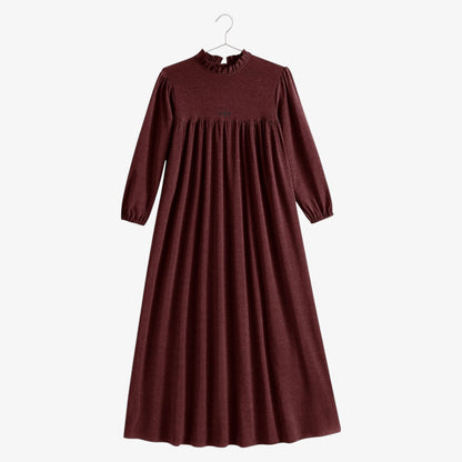 Isla Maxi Sweater Dress - Burgundy