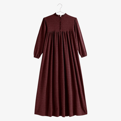 Isla Maxi Sweater Dress - Burgundy