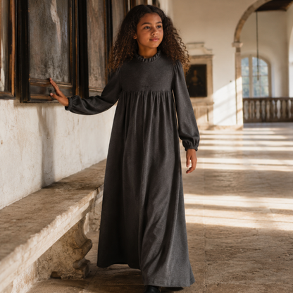 Isla Maxi Sweater Dress - Heather Grey