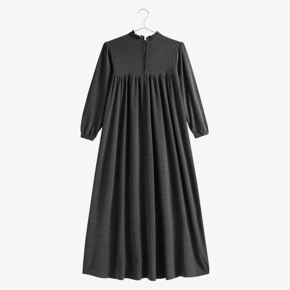 Isla Maxi Sweater Dress - Heather Grey