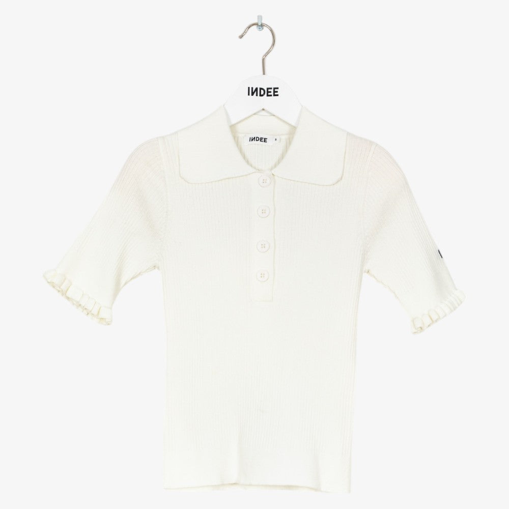 Polo Top - Off White