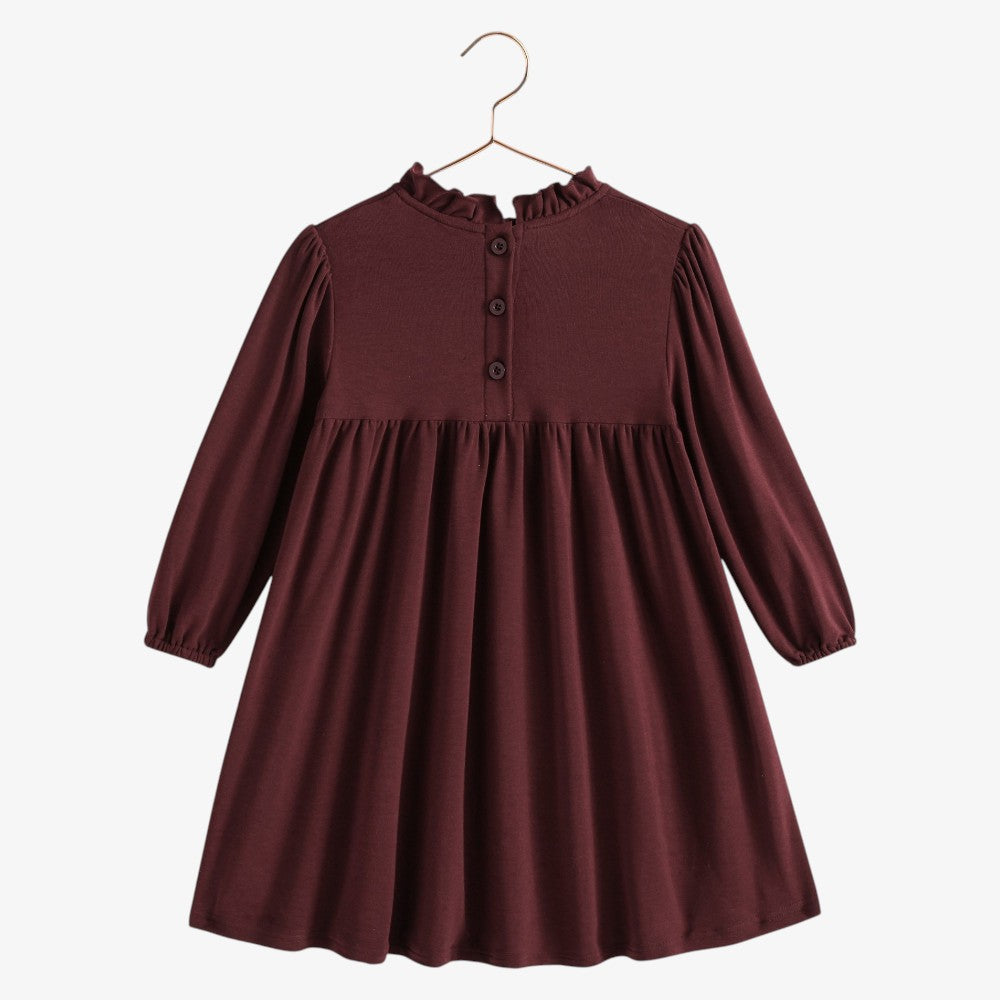 Isla Sweater Dress - Burgundy