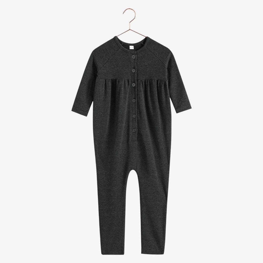 Isla Sweater Romper - Heather Grey