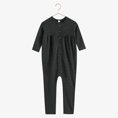 Isla Sweater Romper - Heather Grey