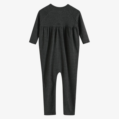 Isla Sweater Romper - Heather Grey