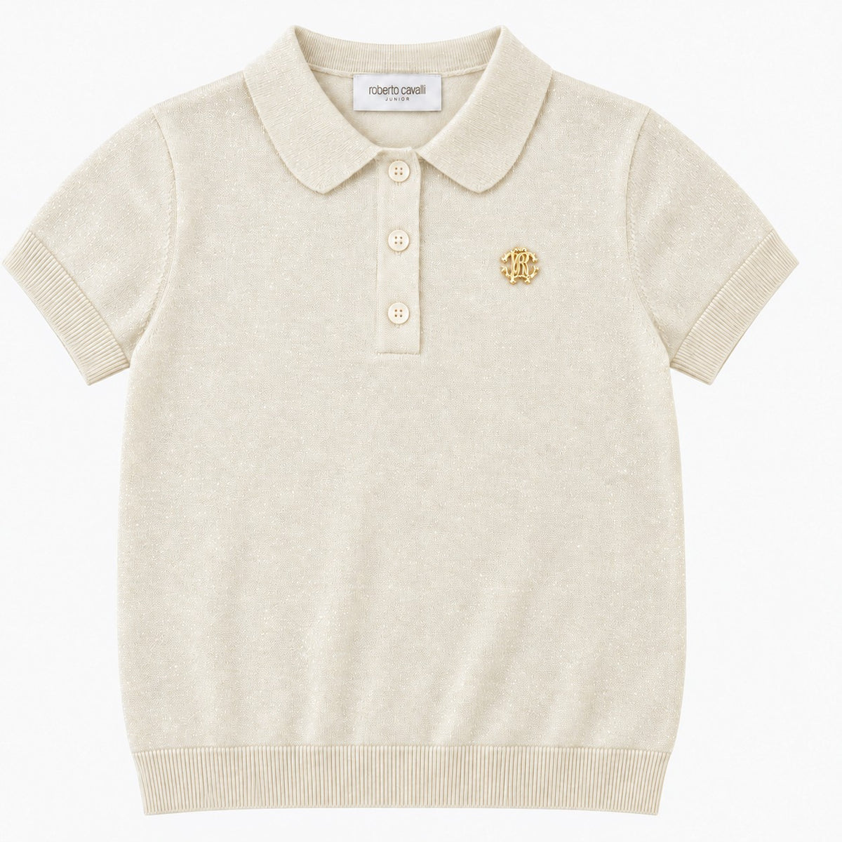 Shimmer Polo - Ivory
