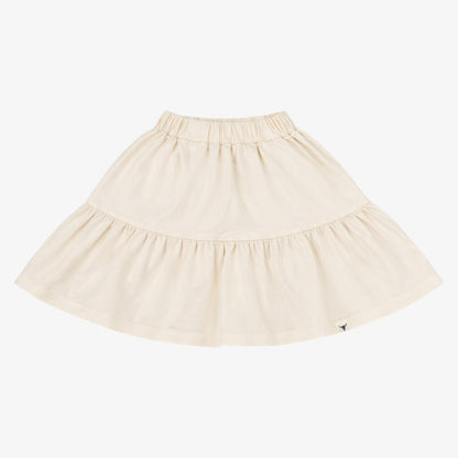Denim Skirt - Ivory