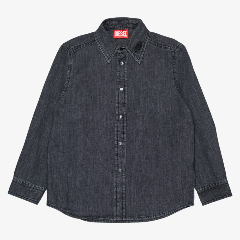Button Shirt - Black Denim