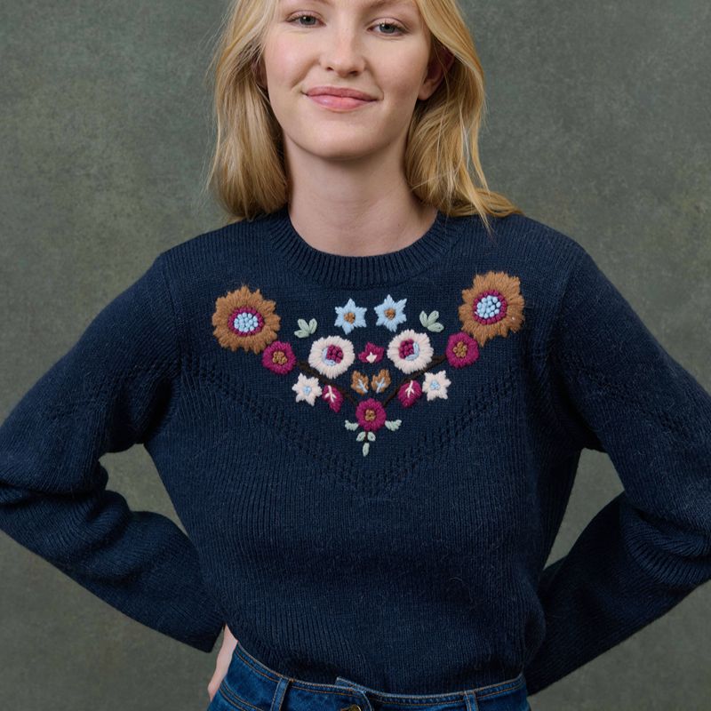 Darina Sweater - Marine