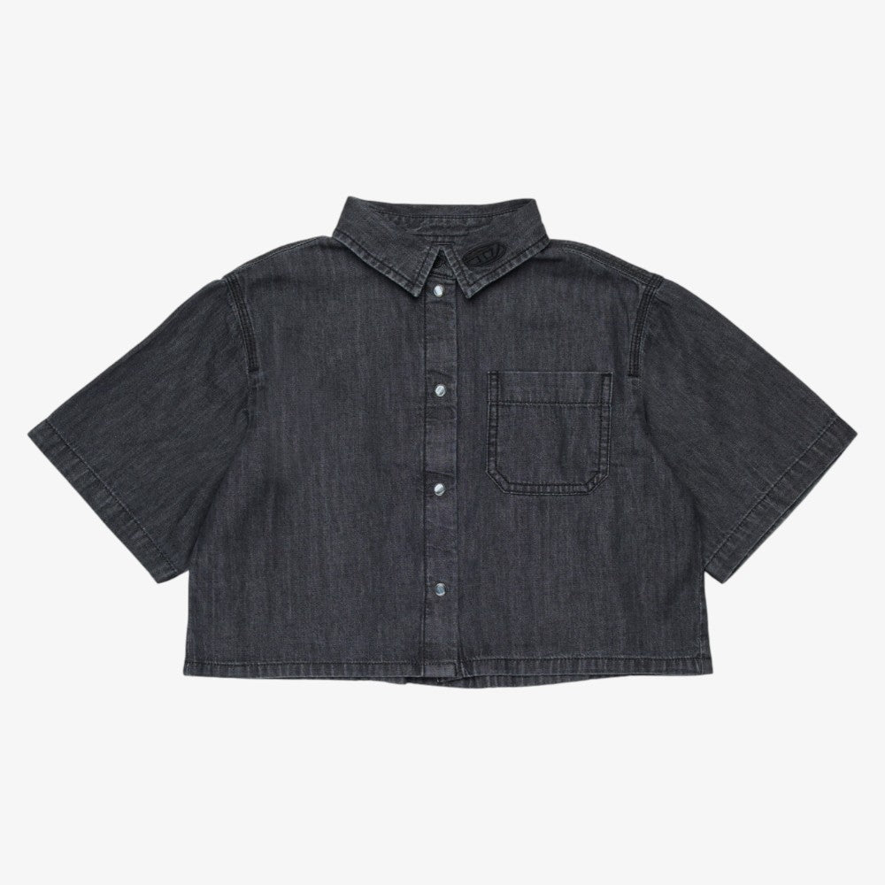 Washed Shirt - Black Denim