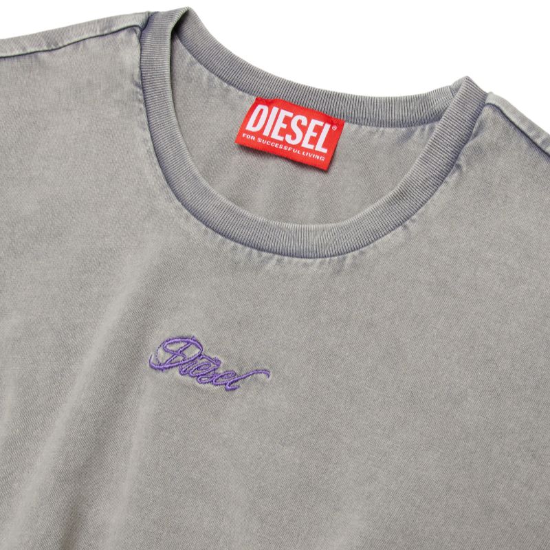 Gathered T-SHIRT - Grey