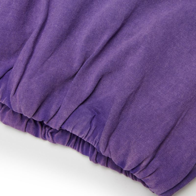 Gathered T-SHIRT - Purple