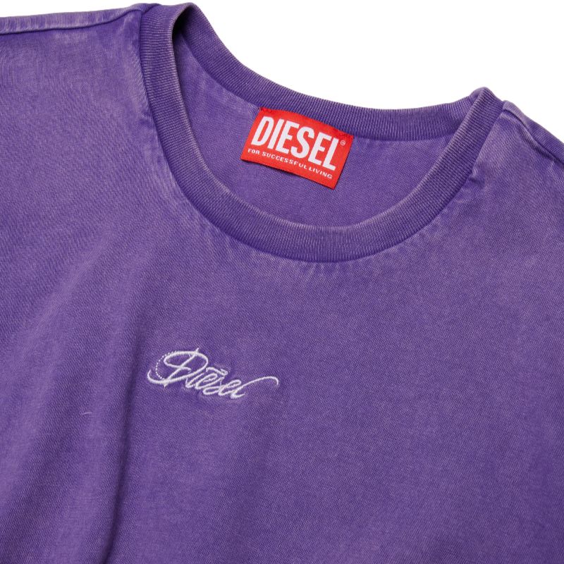 Gathered T-SHIRT - Purple