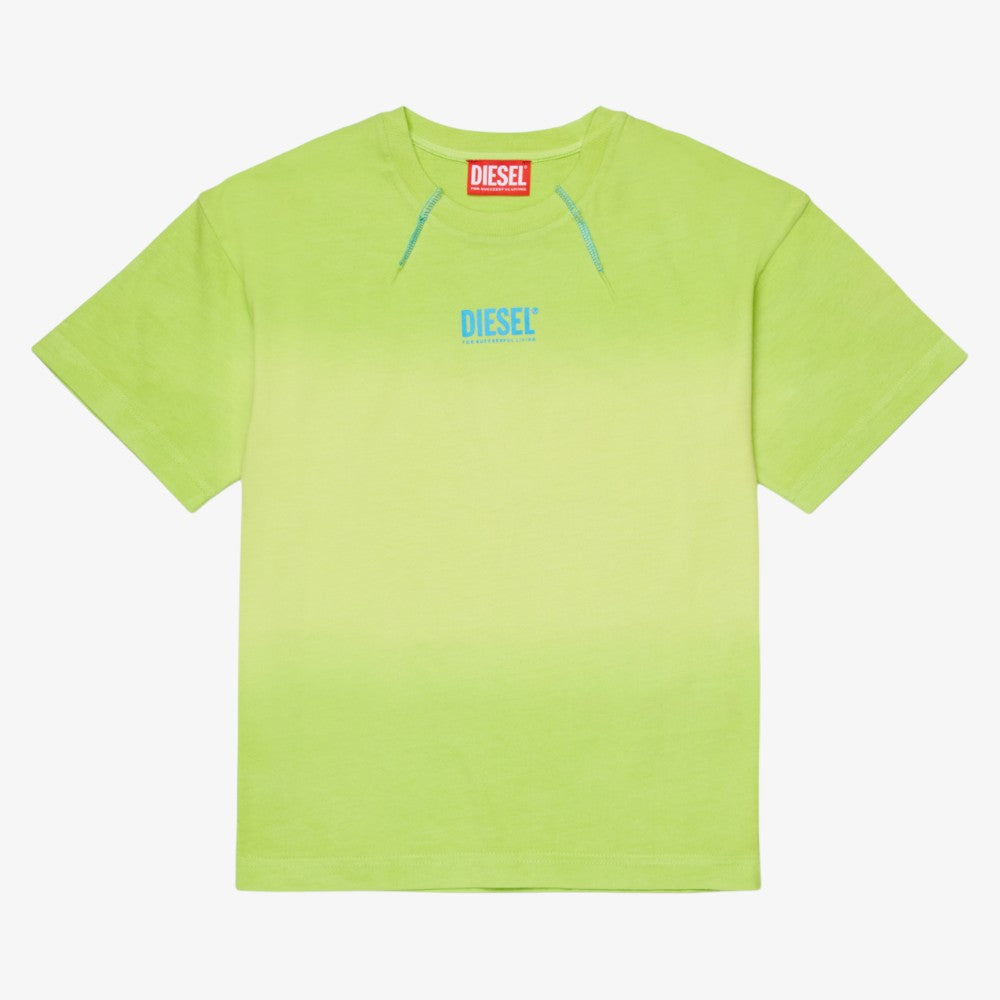 Dip Dye T-Shirt - Lime