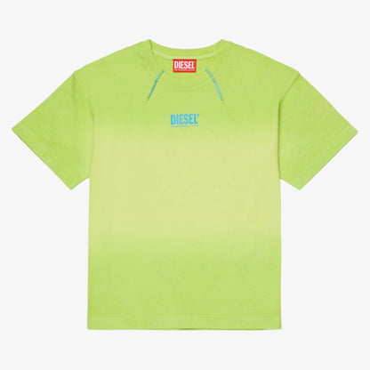 Dip Dye T-Shirt - Lime
