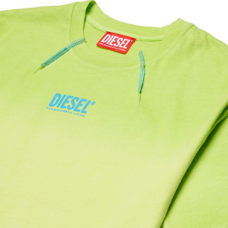 Dip Dye T-Shirt - Lime