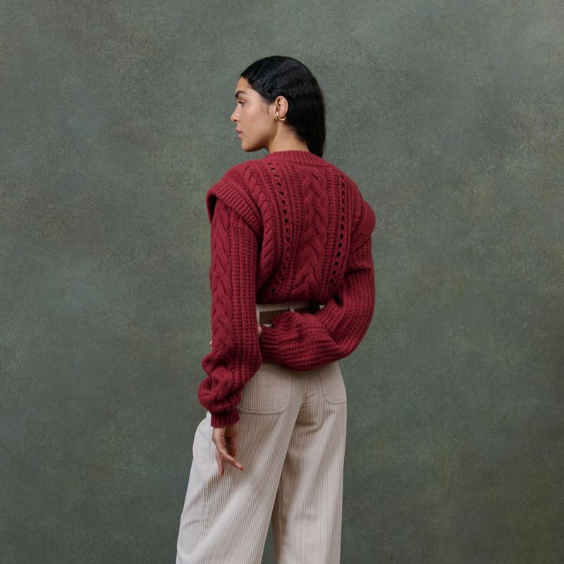 Anika Sweater - Grape