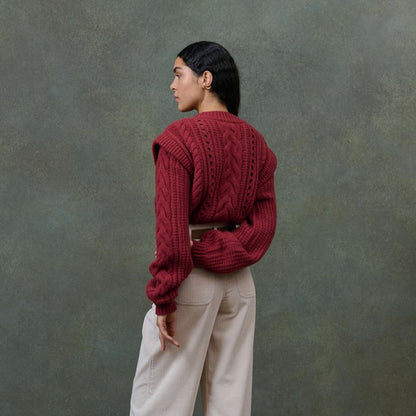 Anika Sweater - Grape