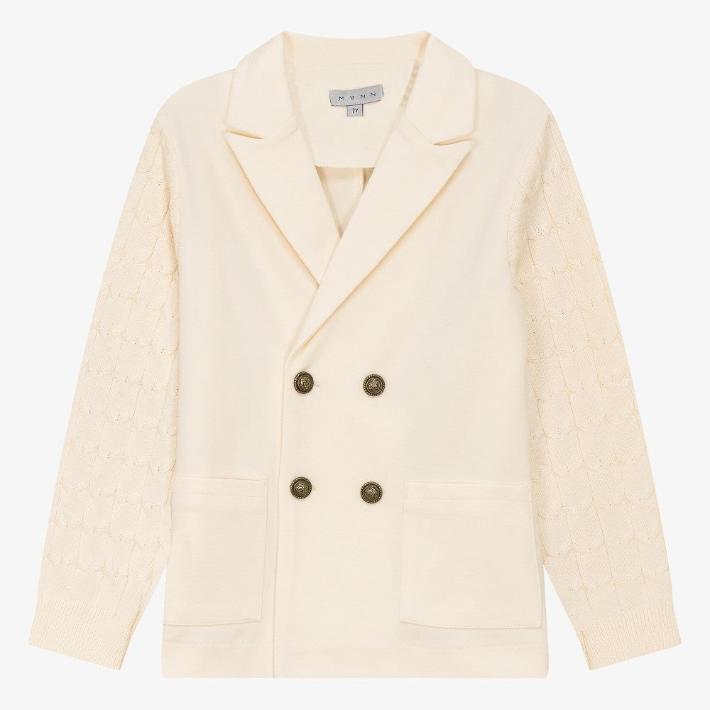 Cable Blazer - Cream