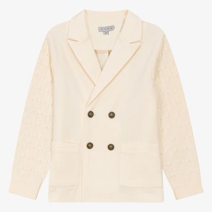 Cable Blazer - Cream