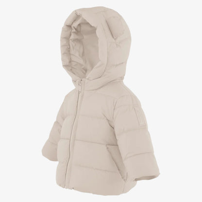 Down Jacket With Ears - White