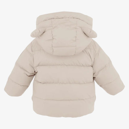 Down Jacket With Ears - White