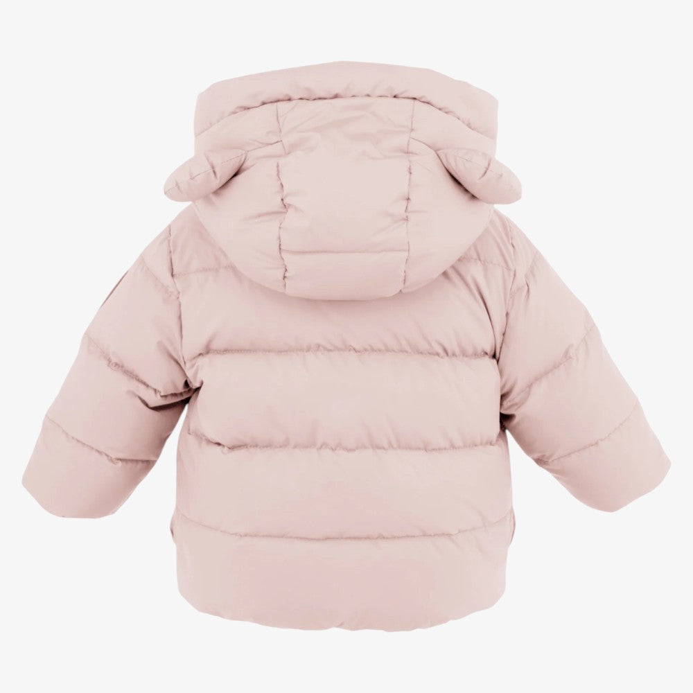 Down Jacket With Ears - Pink