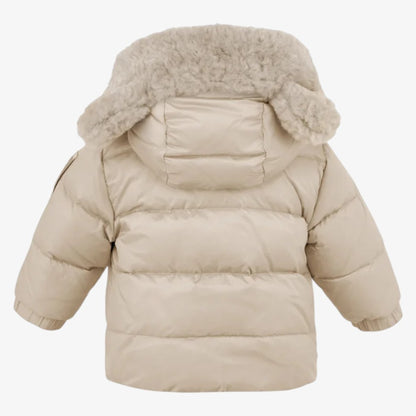 Hooded With Ear Jacket - Grey