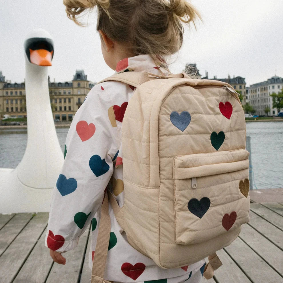 Juno Quilted Backpack - Frappe