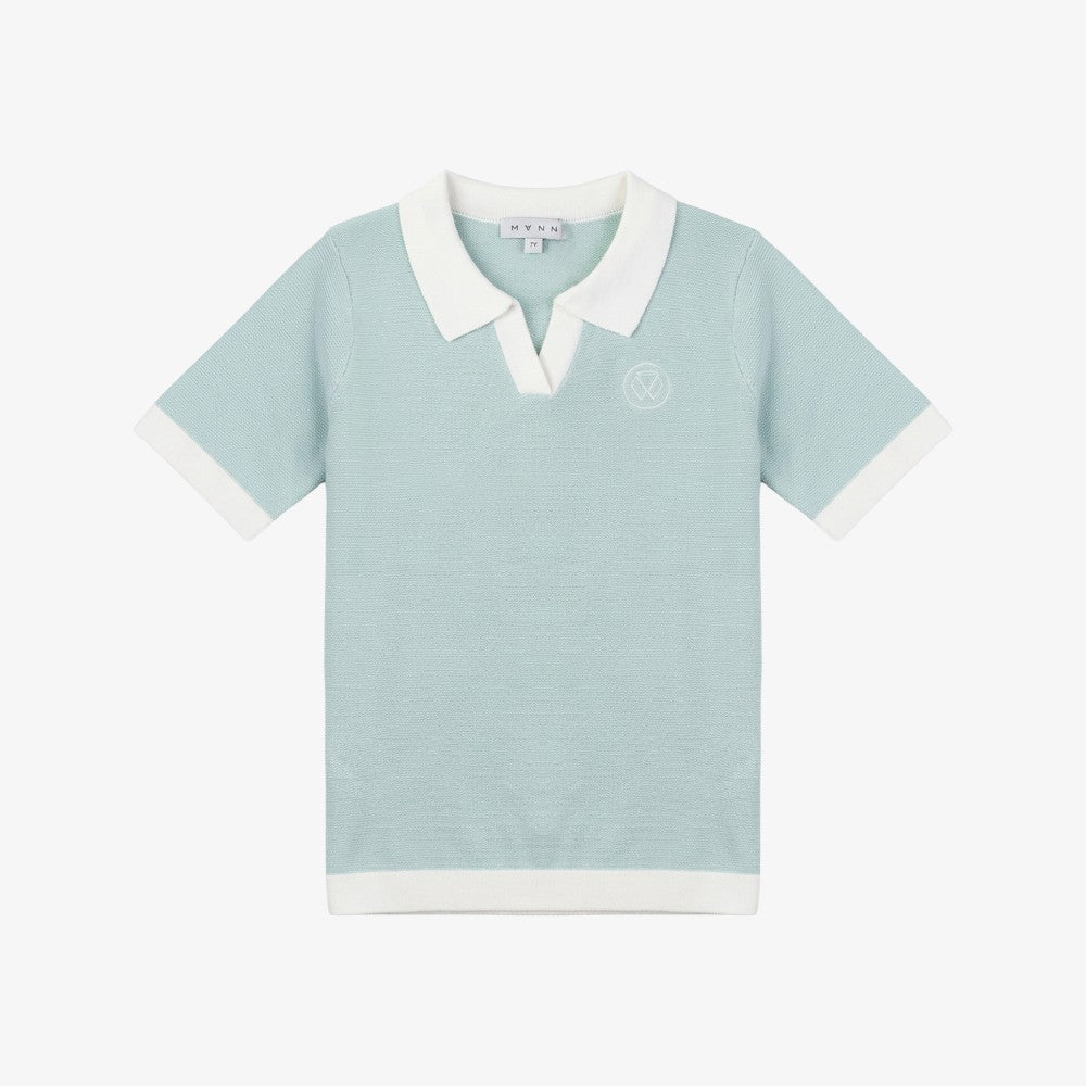 Crochet Knit Sweater - Mint