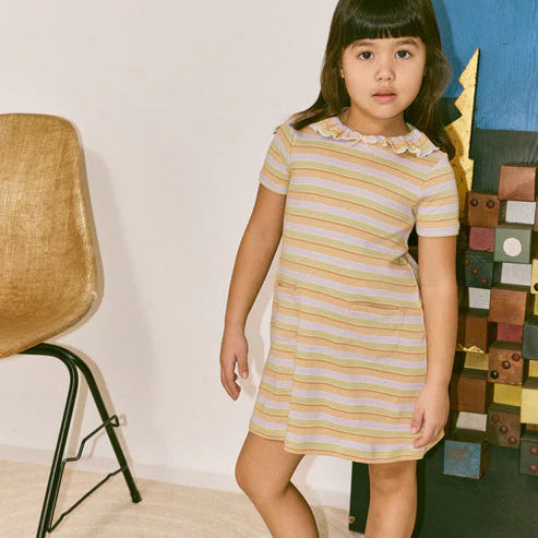 Pattie Dress - Avenue Stripe