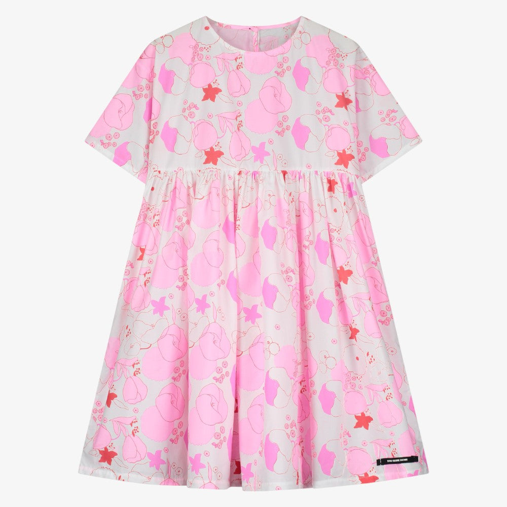 Flower Reef Dress - Coral