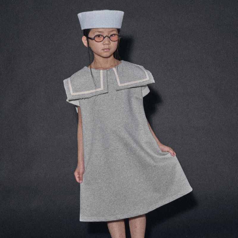 Wander Sweat Dress - Grey Melange