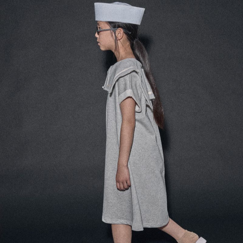 Wander Sweat Dress - Grey Melange