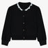Knit Lace Cardigan - Black