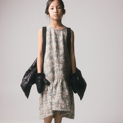 April Apron Dress - Flower