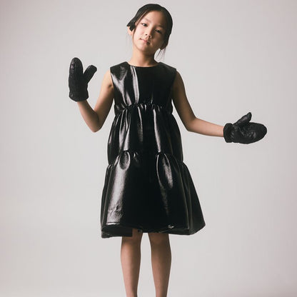Electra Apron Dress - Black