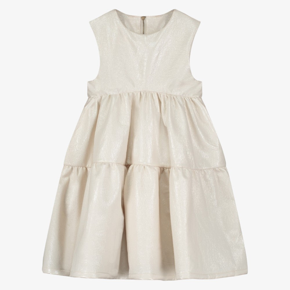 Electra Apron Dress - White