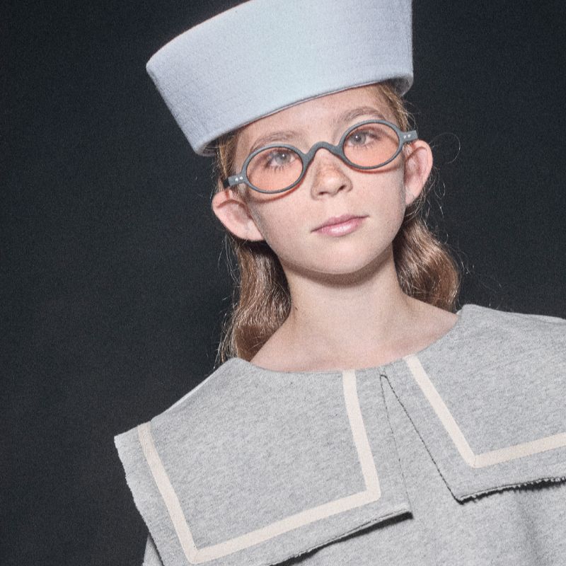 Wander Crop Sweatshirt - Grey Melange