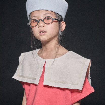 Odissey Crop Sweatshirt - Coral