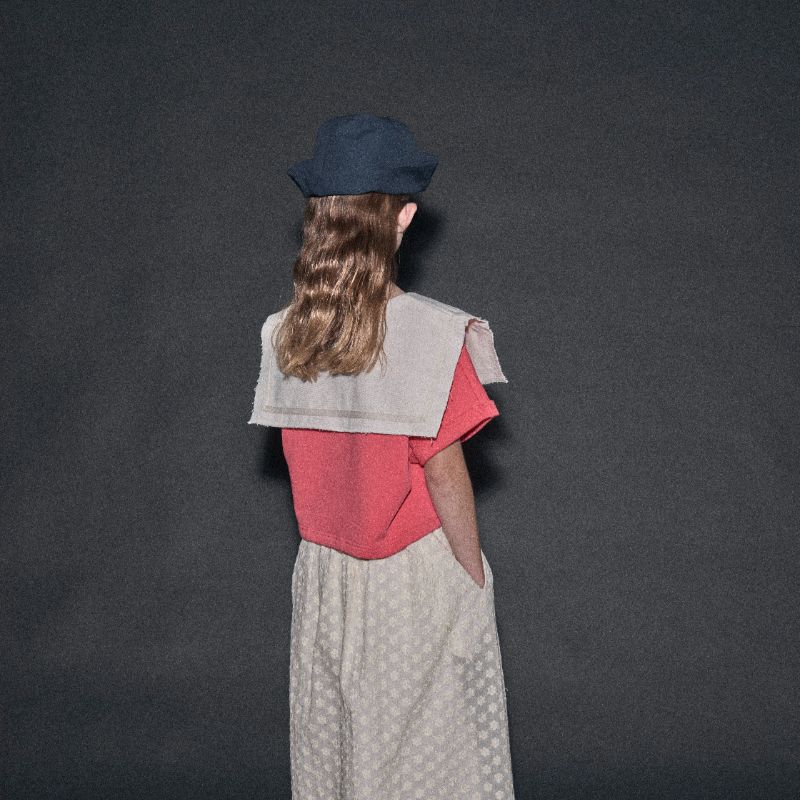 Odissey Crop Sweatshirt - Coral