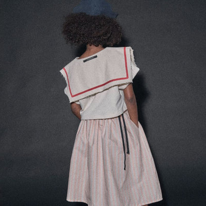 Odissey Crop Sweatshirt - Cream