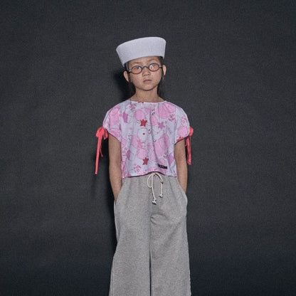 Flower Reef Top - Coral