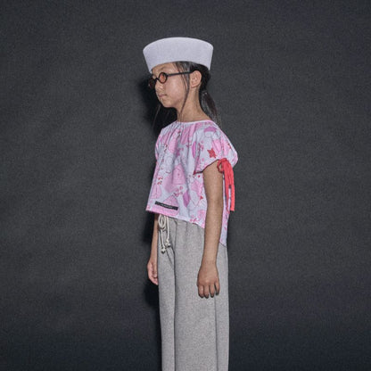 Flower Reef Top - Coral