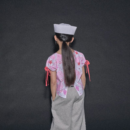 Flower Reef Top - Coral