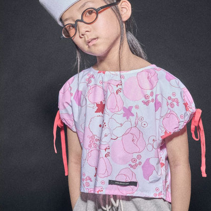 Flower Reef Top - Coral