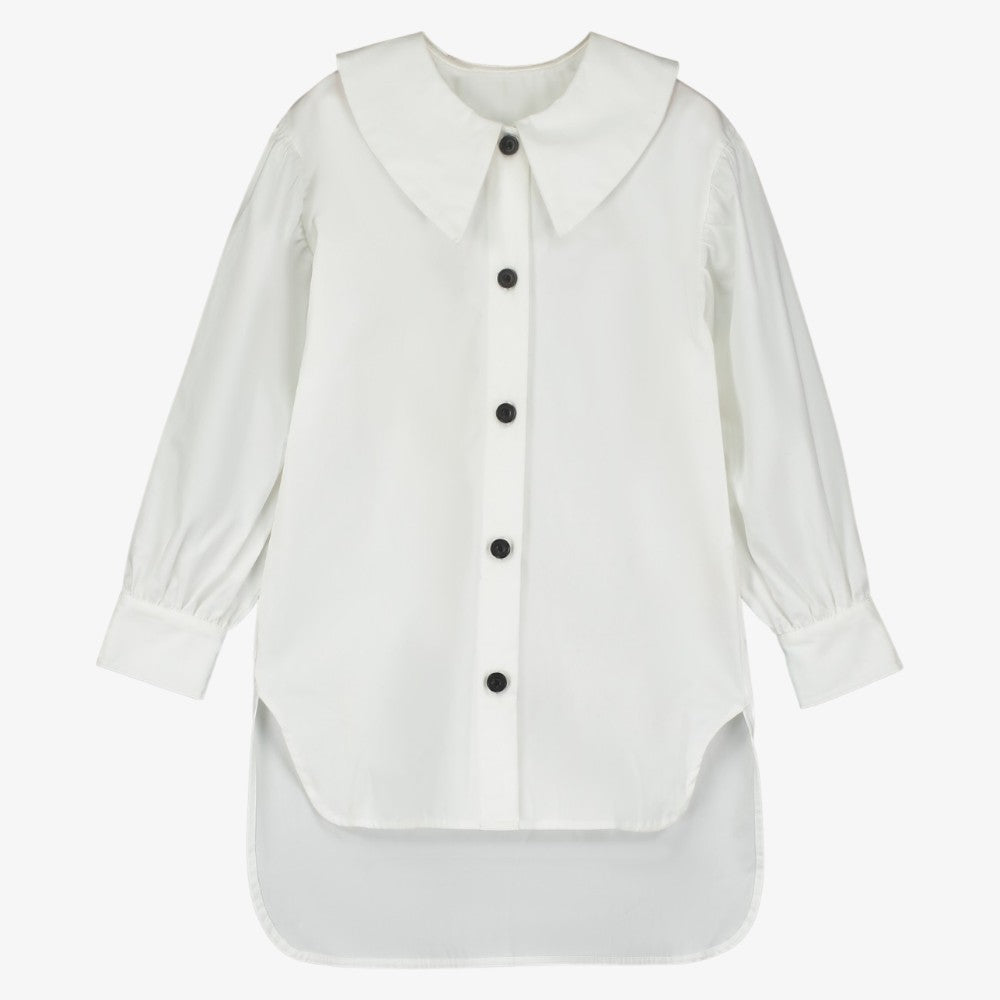 Mia Collar Shirt - White