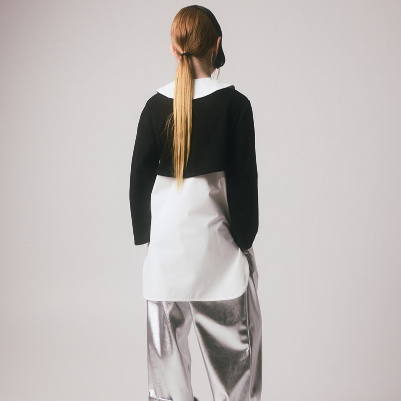 Mia Collar Shirt - White