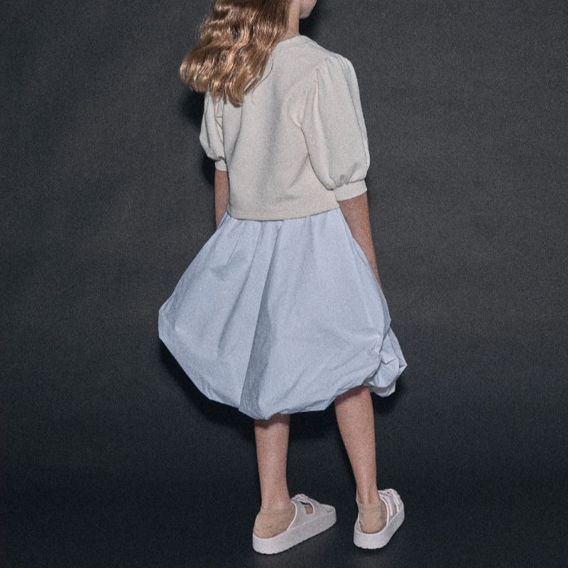 Bubble Skirt - White