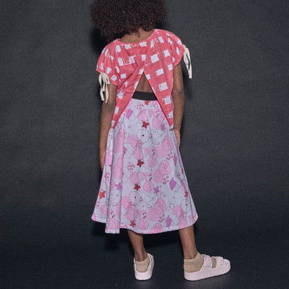 Flower Reef Skirt - Coral